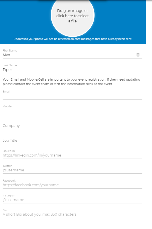 Setting Up Networking Profile